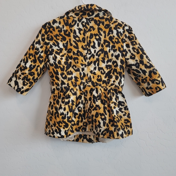 💕 Forever 21 Animal Print Blazer Jacket Women's Size XS - Picture 4 of 15